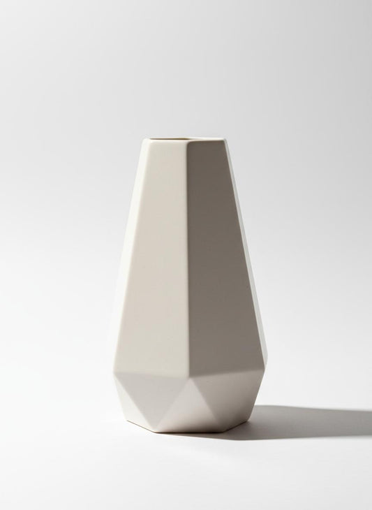 Geometric Prism Vase