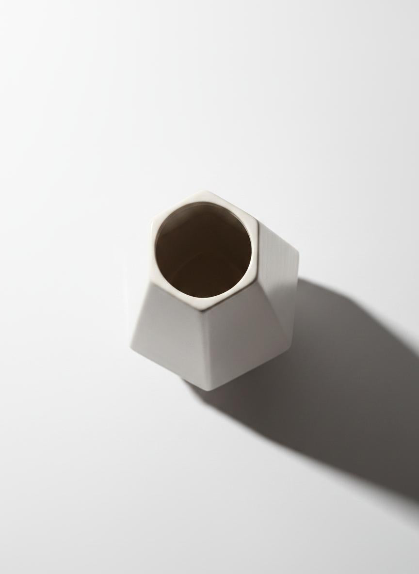 Geometric Prism Vase
